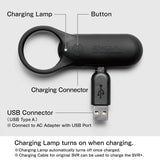 TENGA Smart Vibe Ring Plus (SVR+) Black