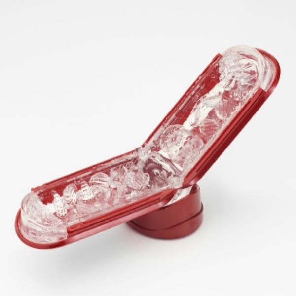 TENGA Flip 0 (Zero) Red & Warmer Set