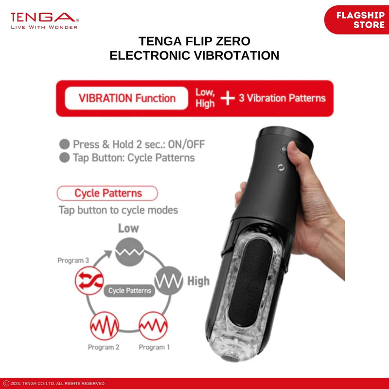 TENGA Flip 0 Electronic Vibrotation